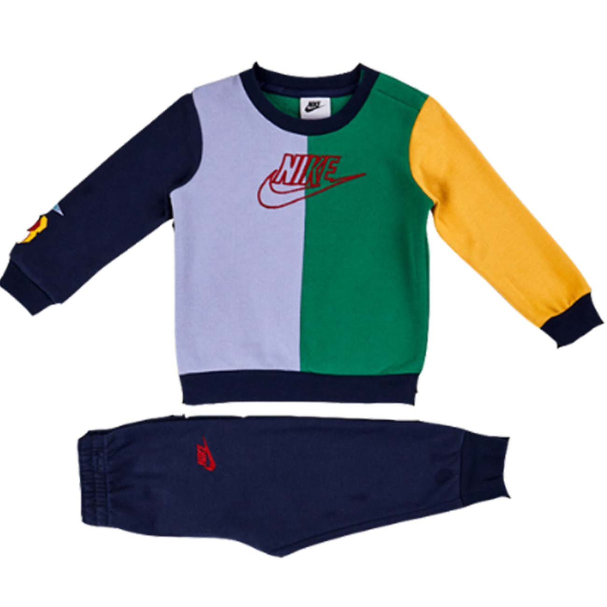 NIKE KIDS TRACKSUIT 66K054 U90 B NSW AMPLIFY COTTON FLEECE