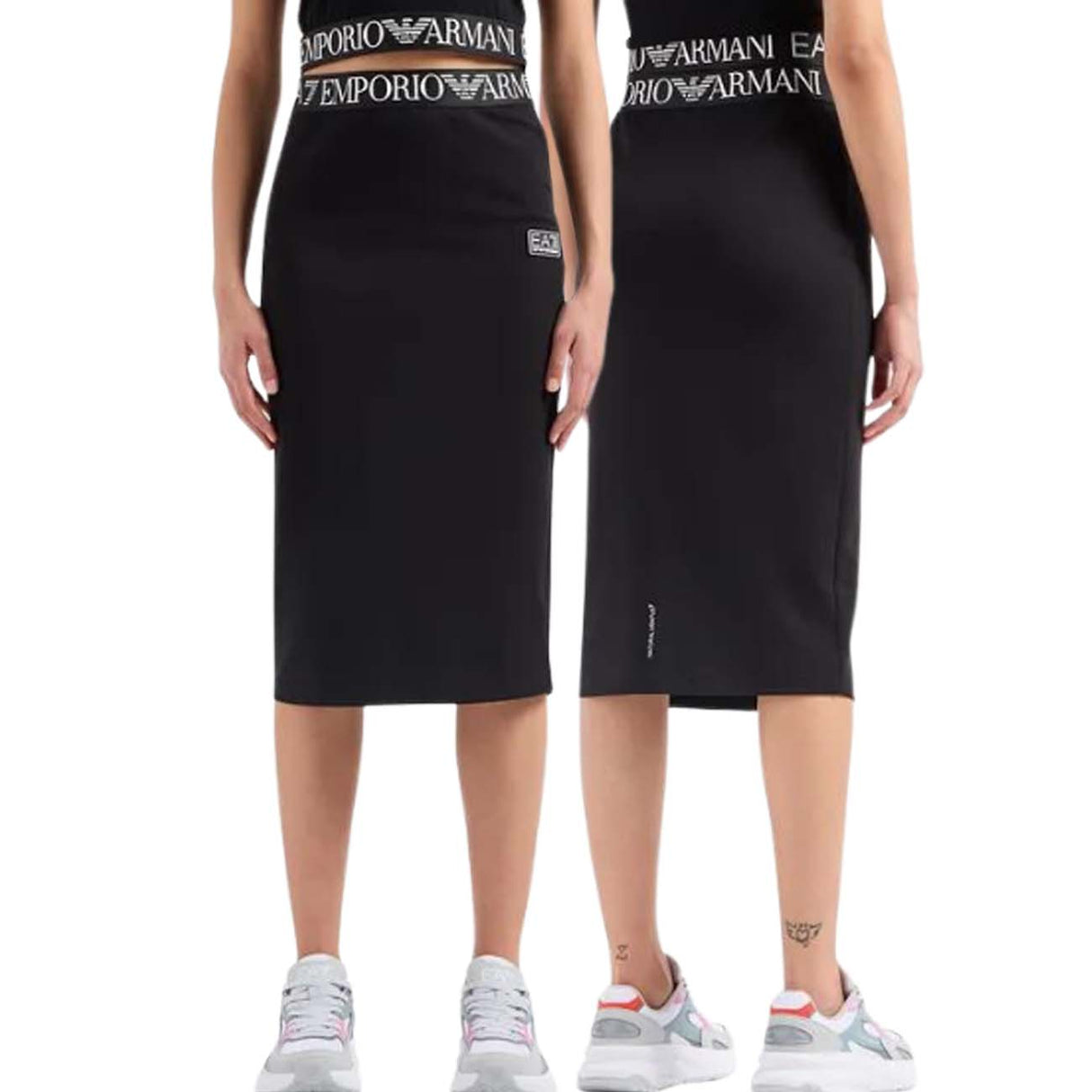 GONNA DONNA ARMANI EA7 E24 3DTN53 TJKWZ 1200 NERO