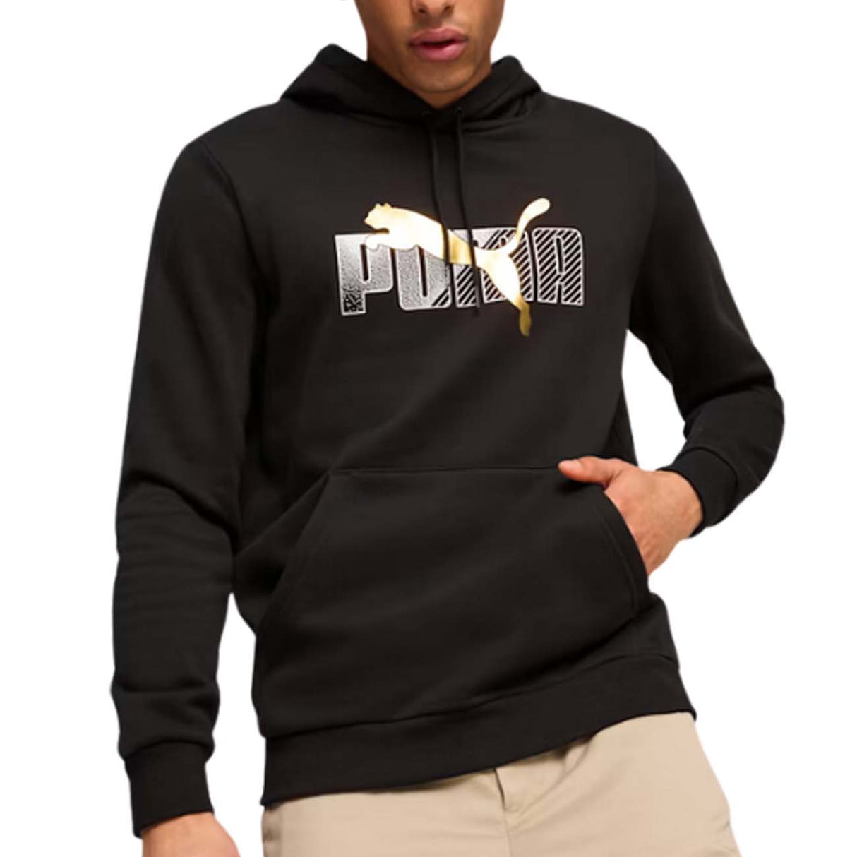 FELPA PUMA 681851 01 ESSENTIALS COTONE FELPATO