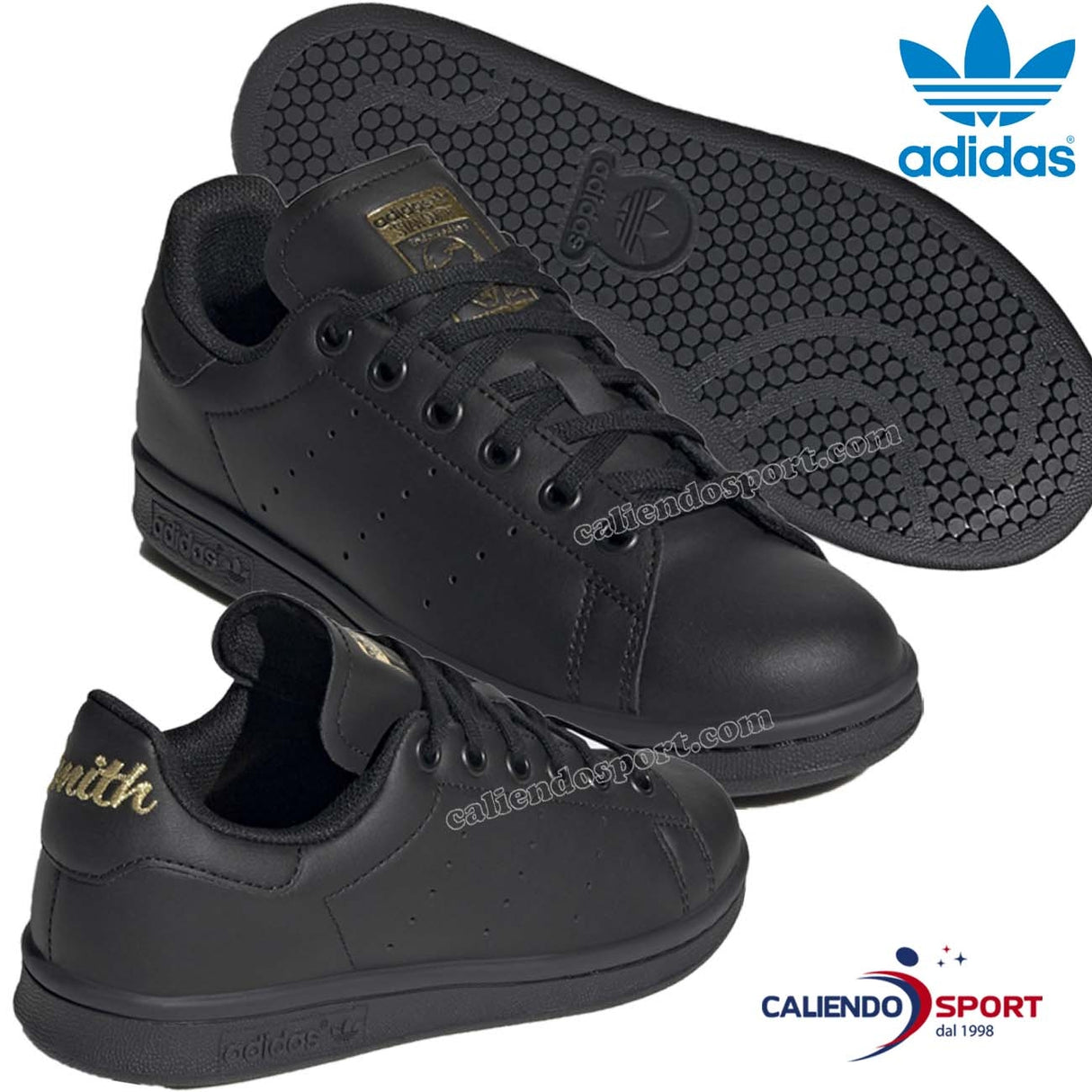 SCARPA ADIDAS EF4914 ORIGINALS STAN SMITH NERO
