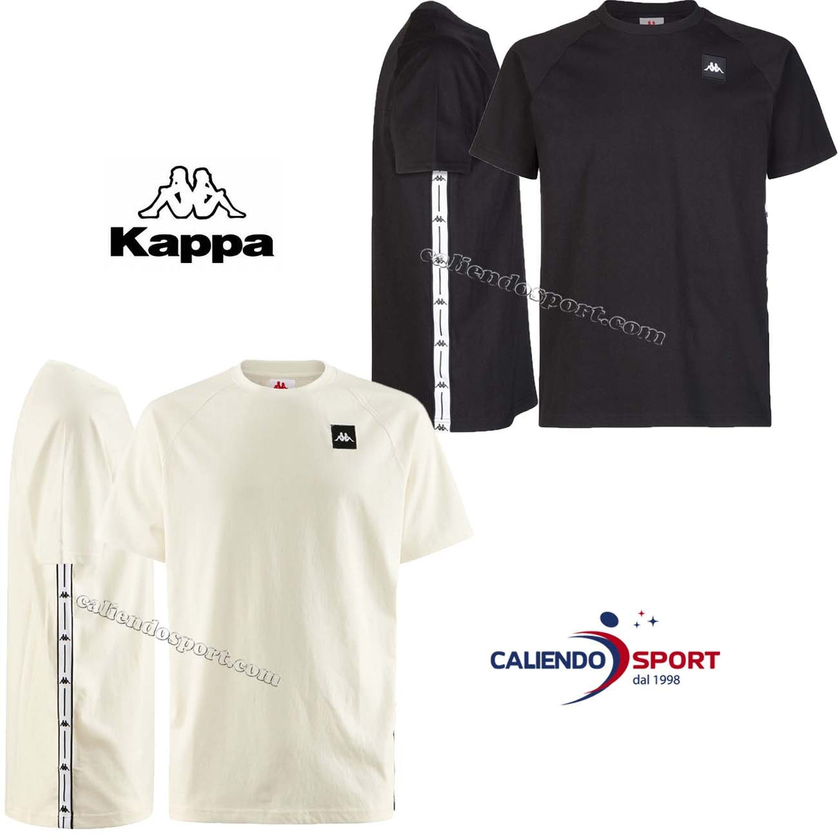 T-SHIRT KAPPA 304SC50 905 005 AUTHENTIC JPN CERNAM