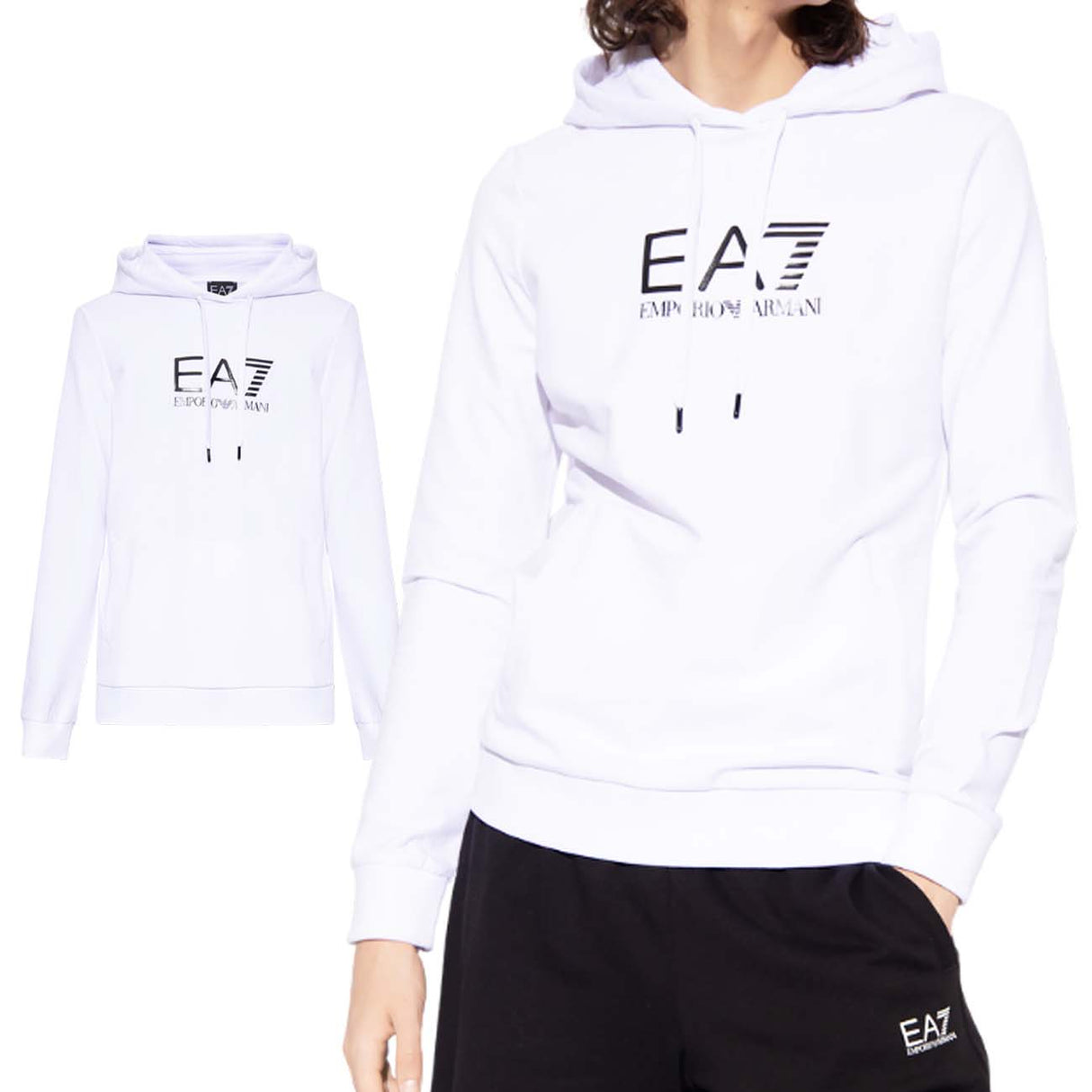 ARMANI EA7 8NTM36TJCQZ COTTON SWEATSHIRT WOMEN