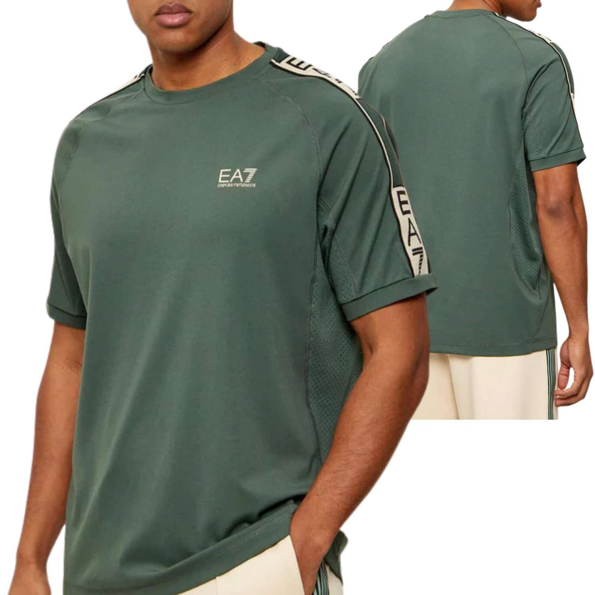 T-SHIRT ARMANI EA7 E26 7M001395 AF16724 U7260 VERDE