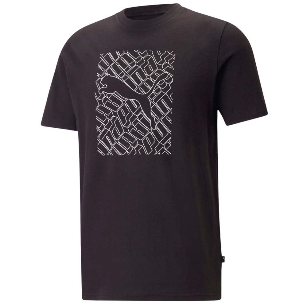 PUMA 674474 CAT GRAPHIC COTTON T-SHIRT