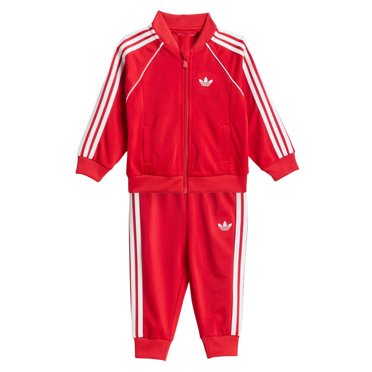 TUTA BAMBINI ADIDAS KD1028 ACETATO ROSSO