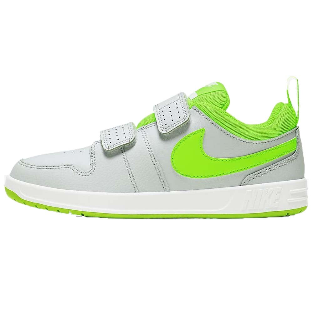 CHAUSSURES NIKE AR4161 002 400 100 BLANC BLEU GRIS PICO 5 STRAPPLE POUR ENFANTS