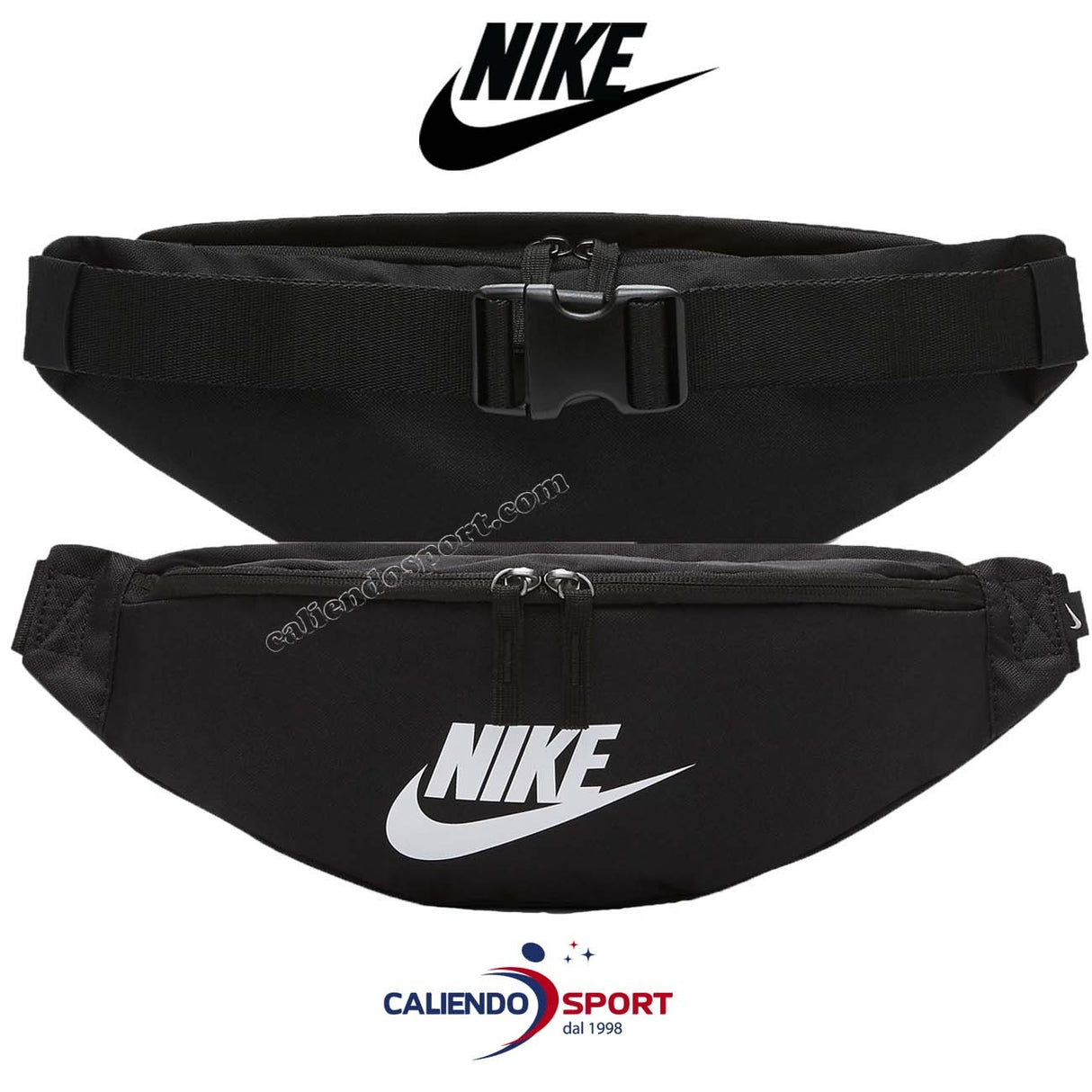 MARSUPIO NIKE BA5750 010 NERO HERITAGE