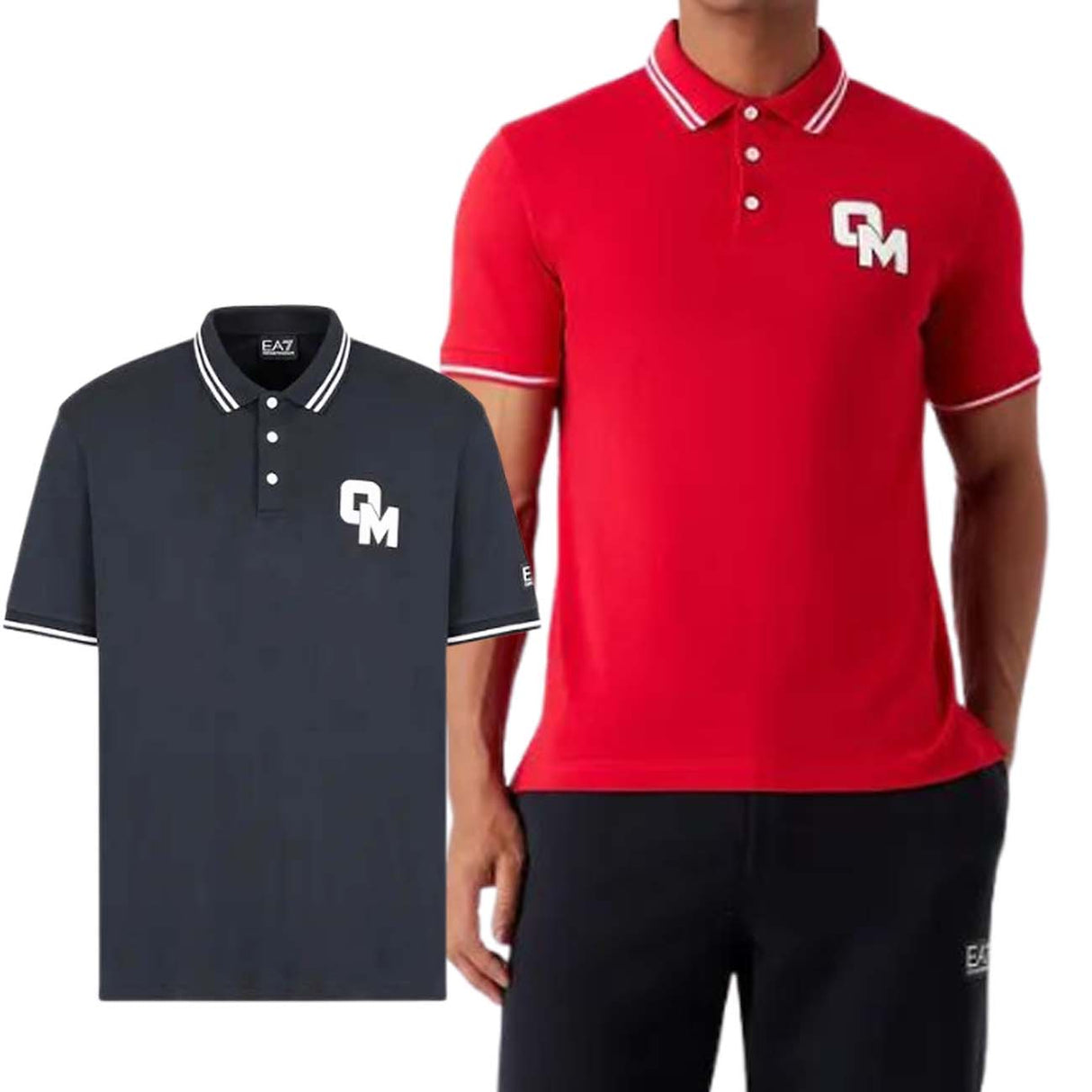 POLO ARMANI EA7 6LPFAI PJOMZ OLIMPIA MILANO COTONE