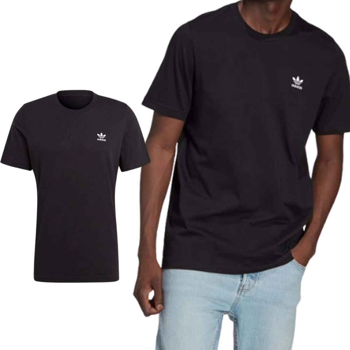 ADIDAS T-SHIRT GN3416 LOUNGEWEAR ADICOLOR ESSENTIALS TREFOIL