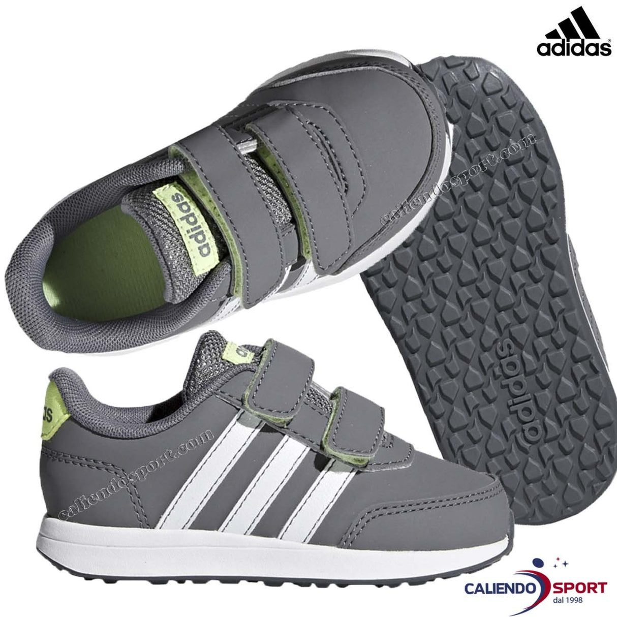 CHAUSSURES ADIDAS POUR ENFANTS F35701 GRIS VS SWITCH 2 STRAP