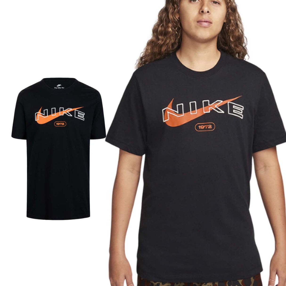 T-SHIRT NIKE FV5711 010 SPORTWEAR COTONE NERO