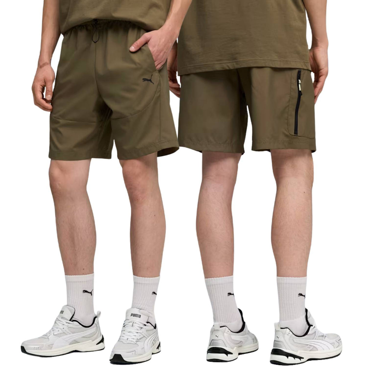 PANTALONCINO PUMA 692187 81 CARGO PUMATECH VERDE