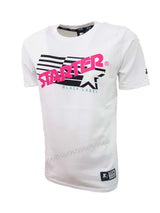 T-SHIRT STARTER 72996 BIANCO NERO COTONE