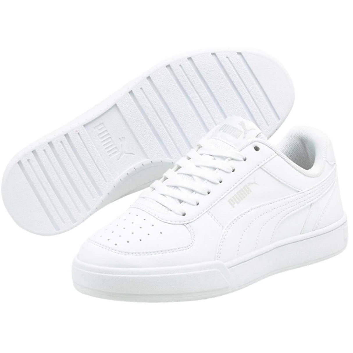 PUMA BOYS SHOES 382056 01 CAVEN WHITE