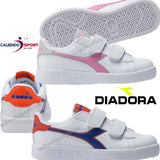 CHAUSSURES ENFANTS DIADORA 173339 50145 60050 GAME P PS BLANC VELCRO