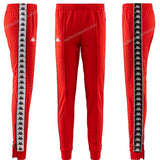 PANTALONE KAPPA BANDA RASTORIA 303KUC0 ACETATO UOMO DONNA SLIM