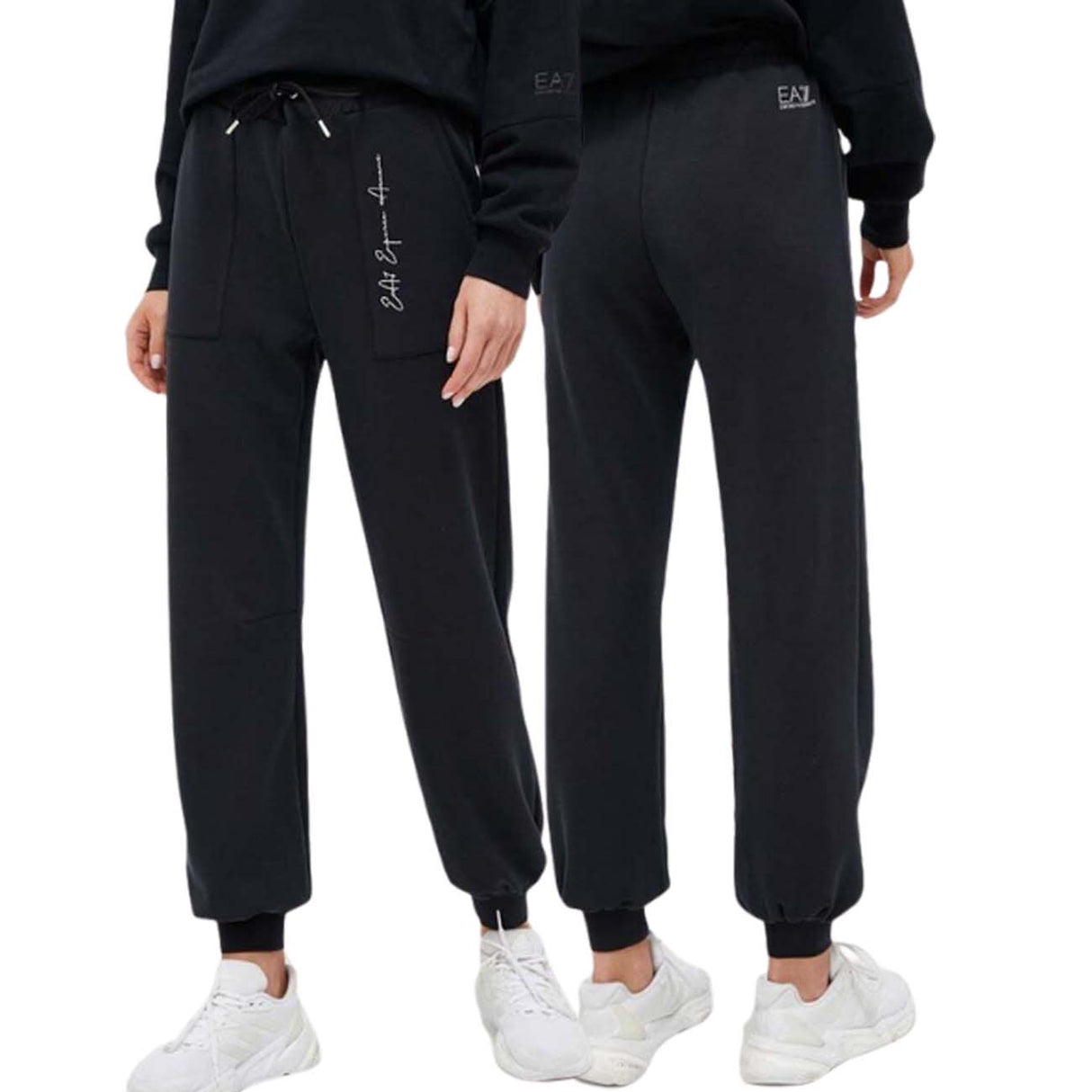 PANTALONE DONNA ARMANI EA7 I23 6RTP54 TJDCZ 1200 NERO