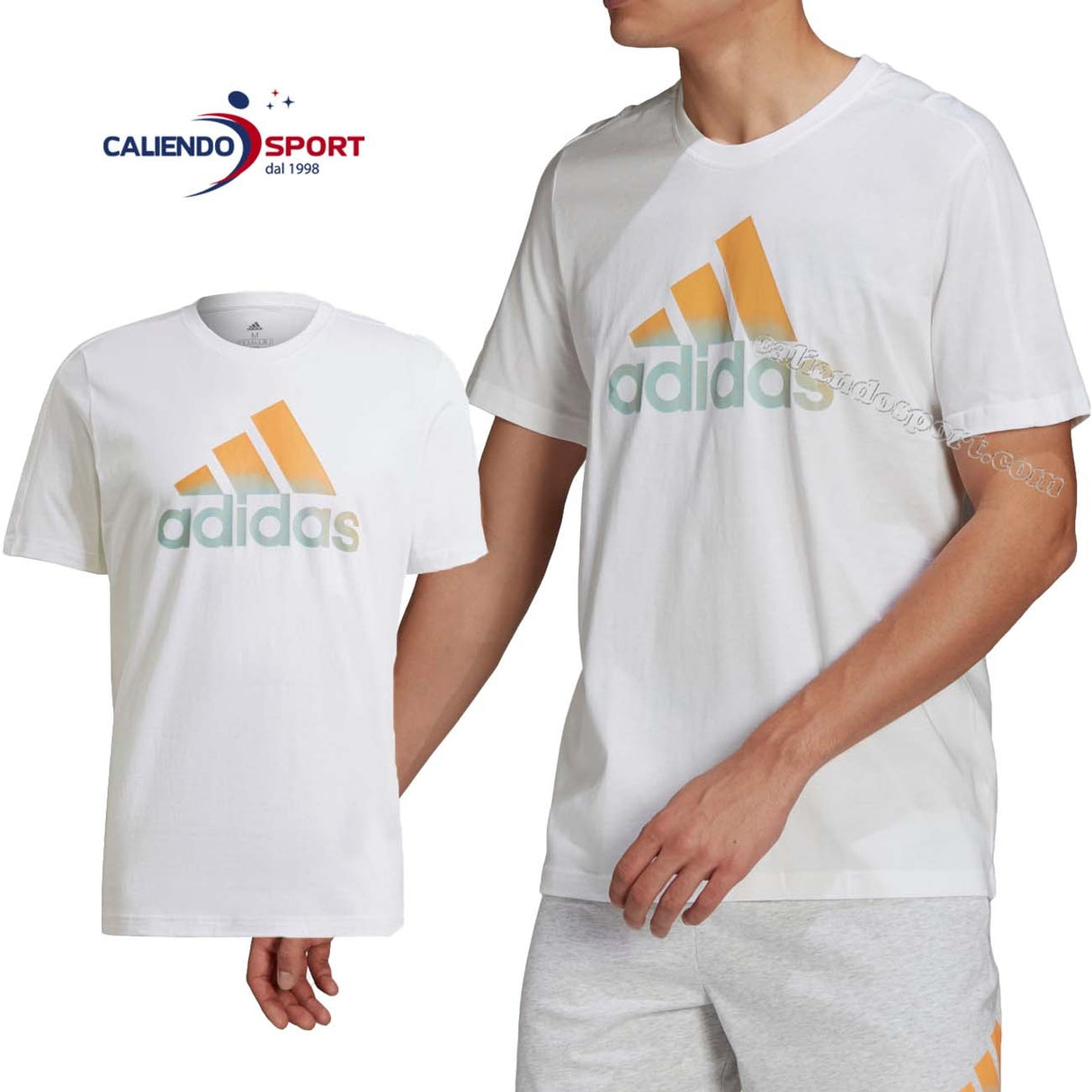 T-SHIRT INSPIRANT TIE-DYED ESSENTIALS ADIDAS GK9617