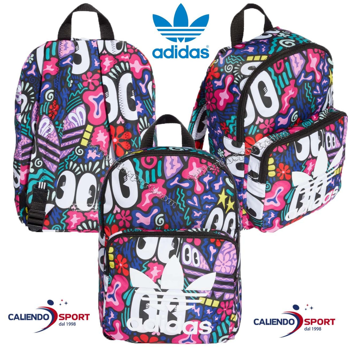 SAC À DOS ADIDAS ORIGINALS DW6719 CLASSIQUE MULTICOLORE