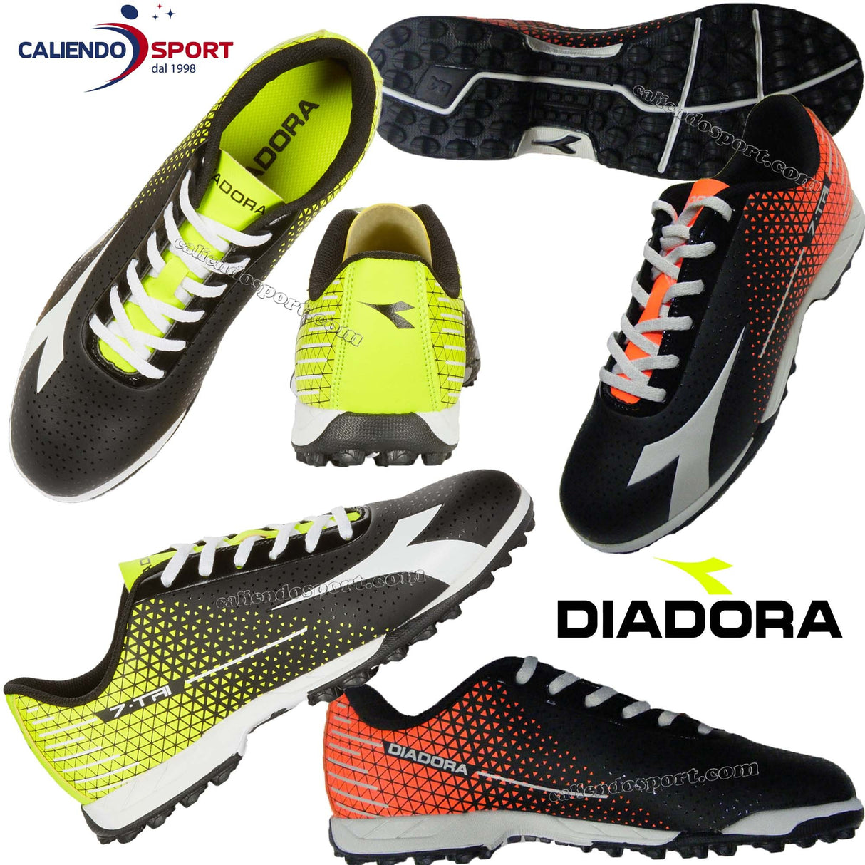 DIADORA 172392 C3740 C4115 7-TRI TF FOOTBALL SHOES