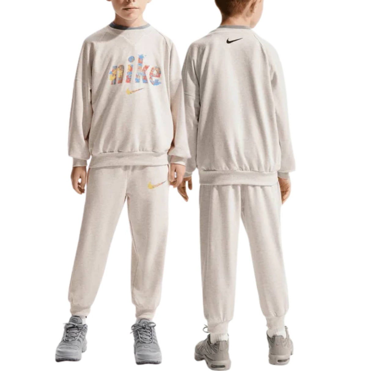 TUTA BAMBINI NIKE 86N632-W67 COTONE GARZATO