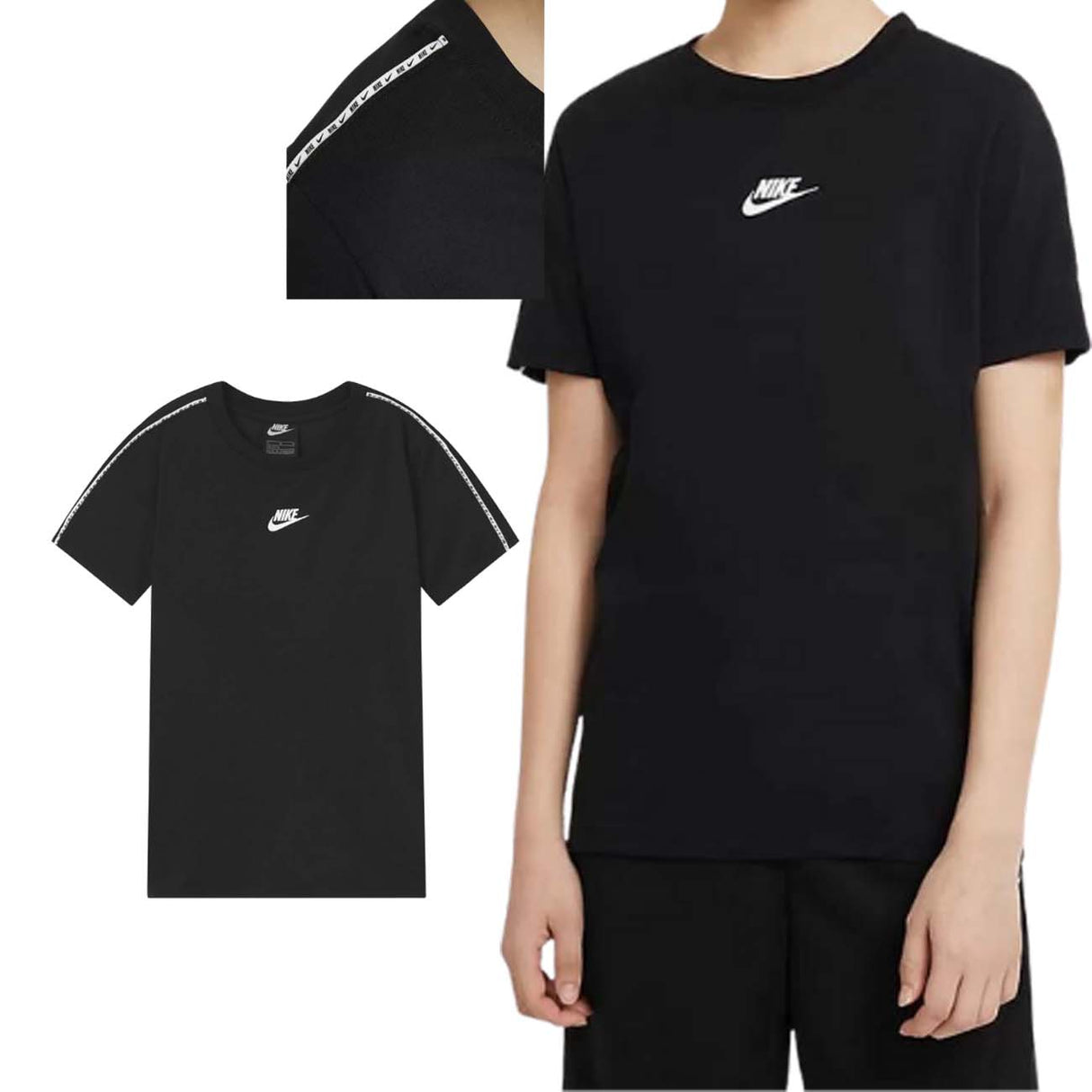 T-SHIRT NIKE POUR GARÇONS DD4012 010