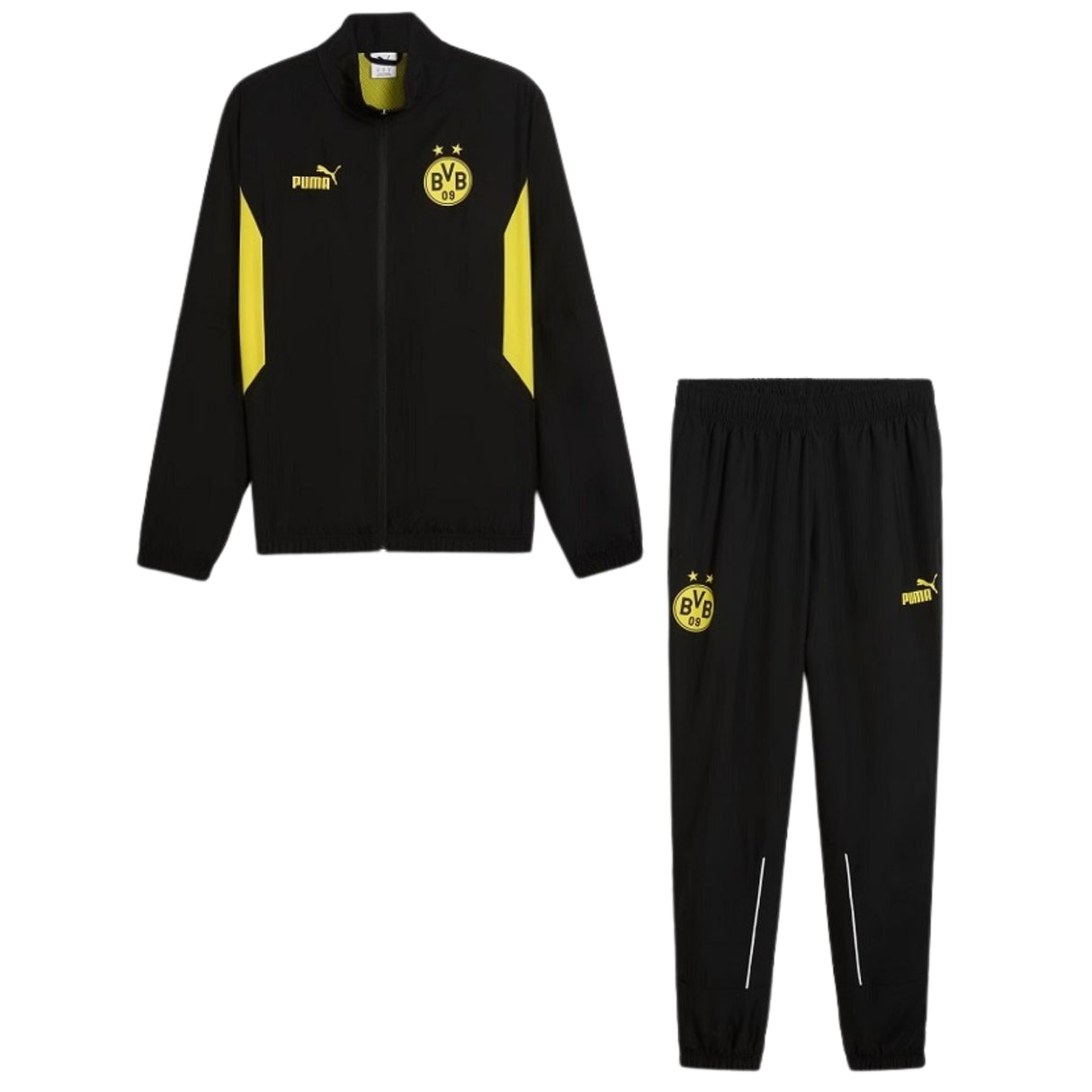 TUTA PUMA BORUSSIA DORTMUND 779108 779109 02 GIACCA+PANTALONE