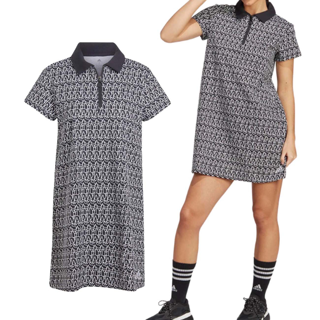 ROBE GRAPHIQUE ALLOVER ADIDAS IC5707 FEMME