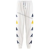 KAPPA TROUSERS 304S4R0 911 905 WHITE BLUE AUTHENTIC SAND CRUMB