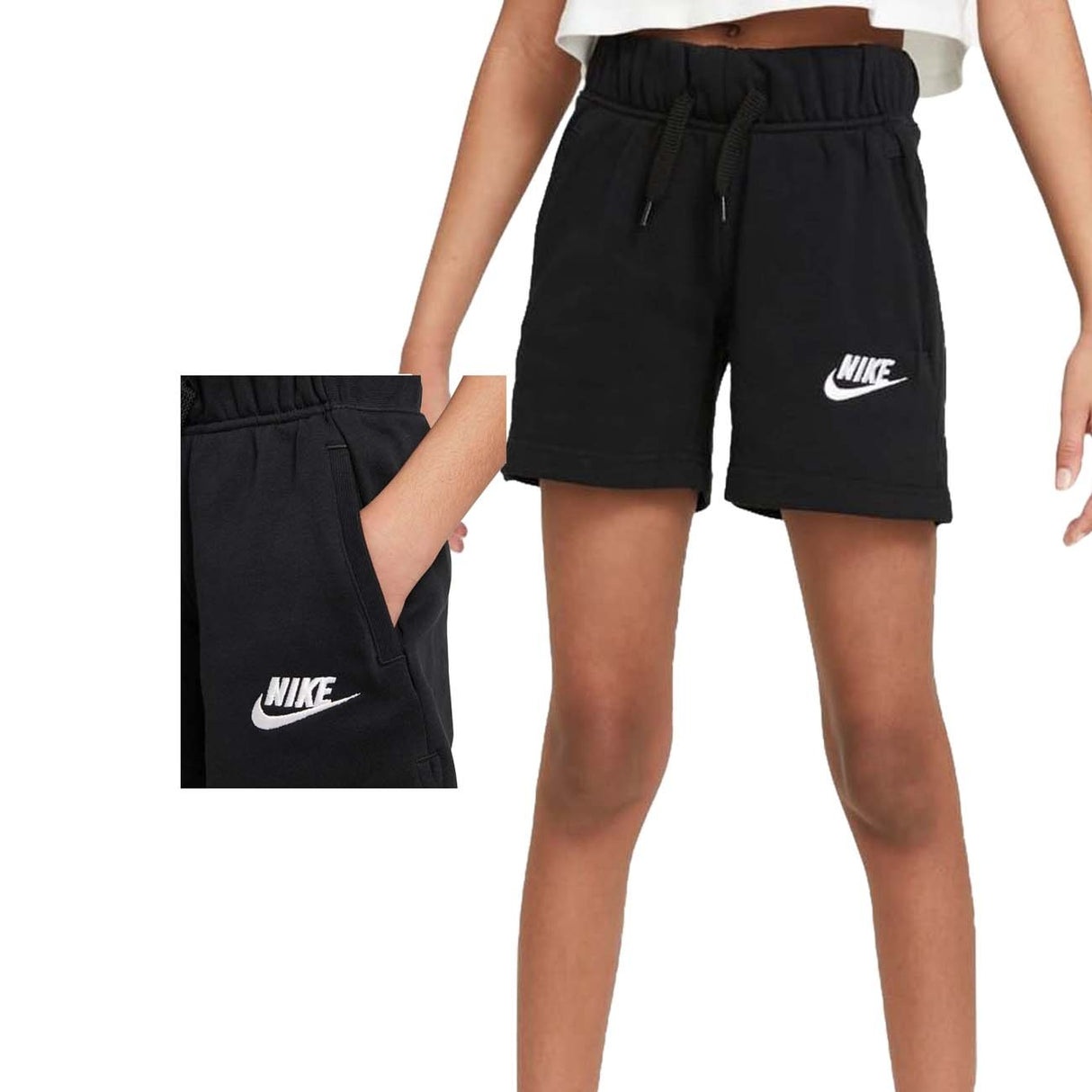 NIKE SHORTS KIDS DA1405 010 SPORTSWEAR BLACK