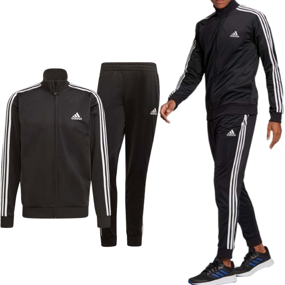 ADIDAS ACETATE TRACKSUIT GK9651 PRIMEGREEN ESSENTIALS ACETATE
