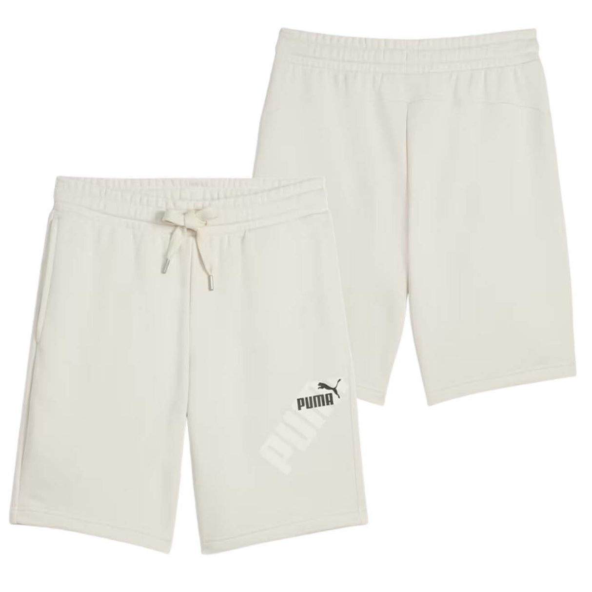 PANTALONCINO PUMA 678965 87 POWER COTONE GARZATO BEIGE