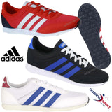SCARPA UOMO ADIDAS V RACER 2.0 DB1448 DB0430 DB0429 ROSSO BIANCO NERO