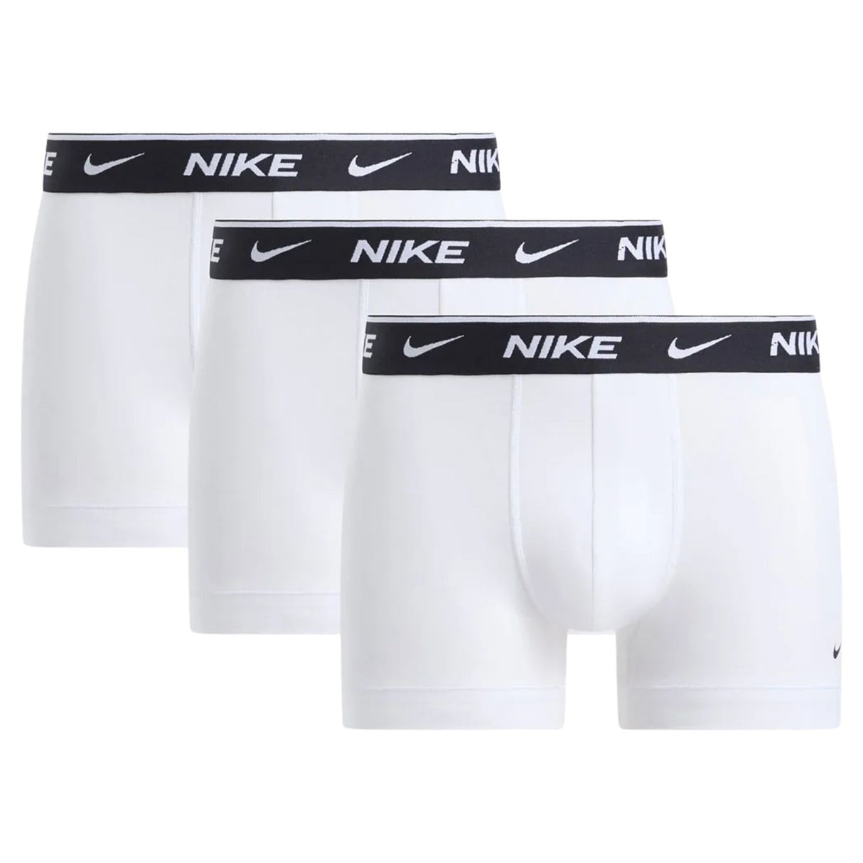 BOXER NIKE NQ00KE1284 MED UNISEX BIANCO CONFEZIONE 3 PEZZI