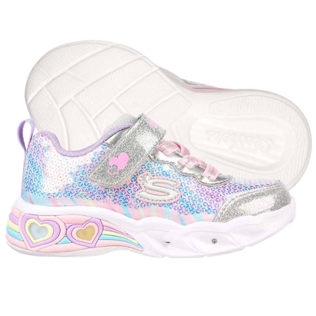 SKECHERS 302313N PKMT SWEETHEAERT GIRLS SHOES