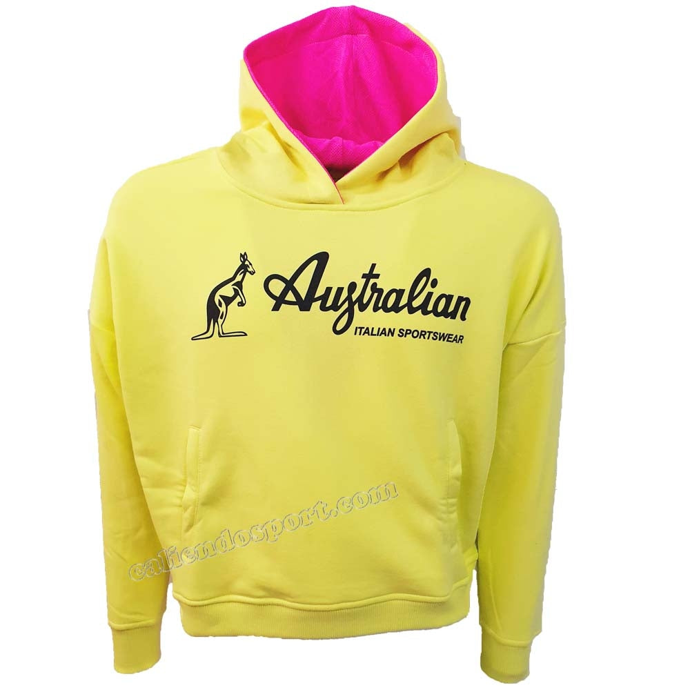 FELPA AUSTARLIAN DONNA SWUFE0003 COTONE FELPATO