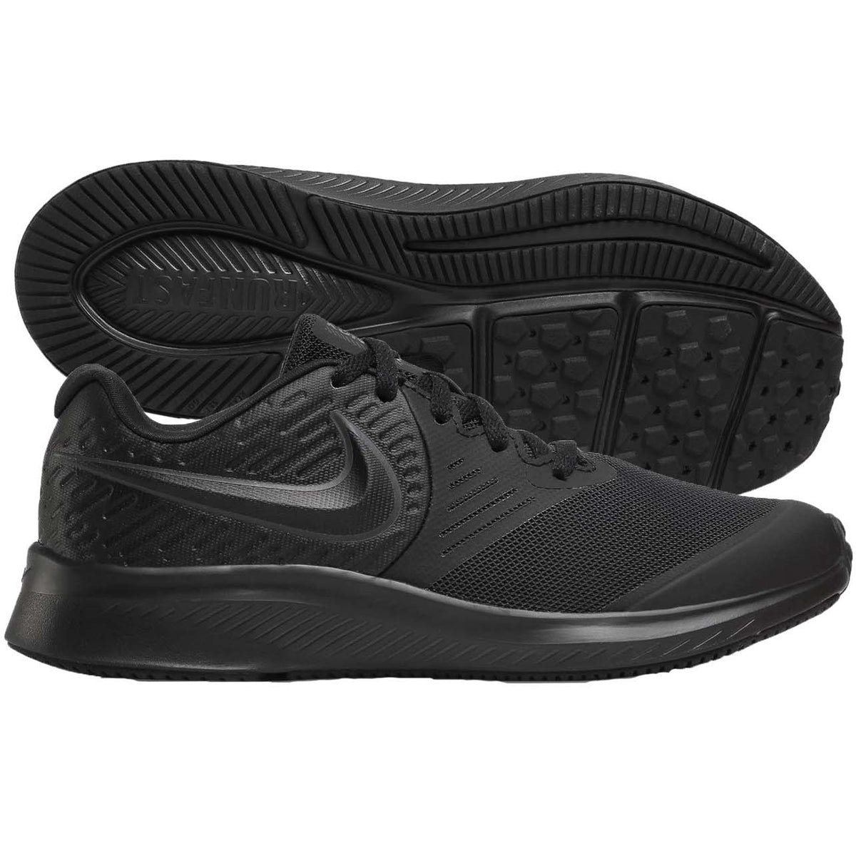 NIKE AQ3542 003 STAR RUNNER BLACK SHOE – Caliendosport