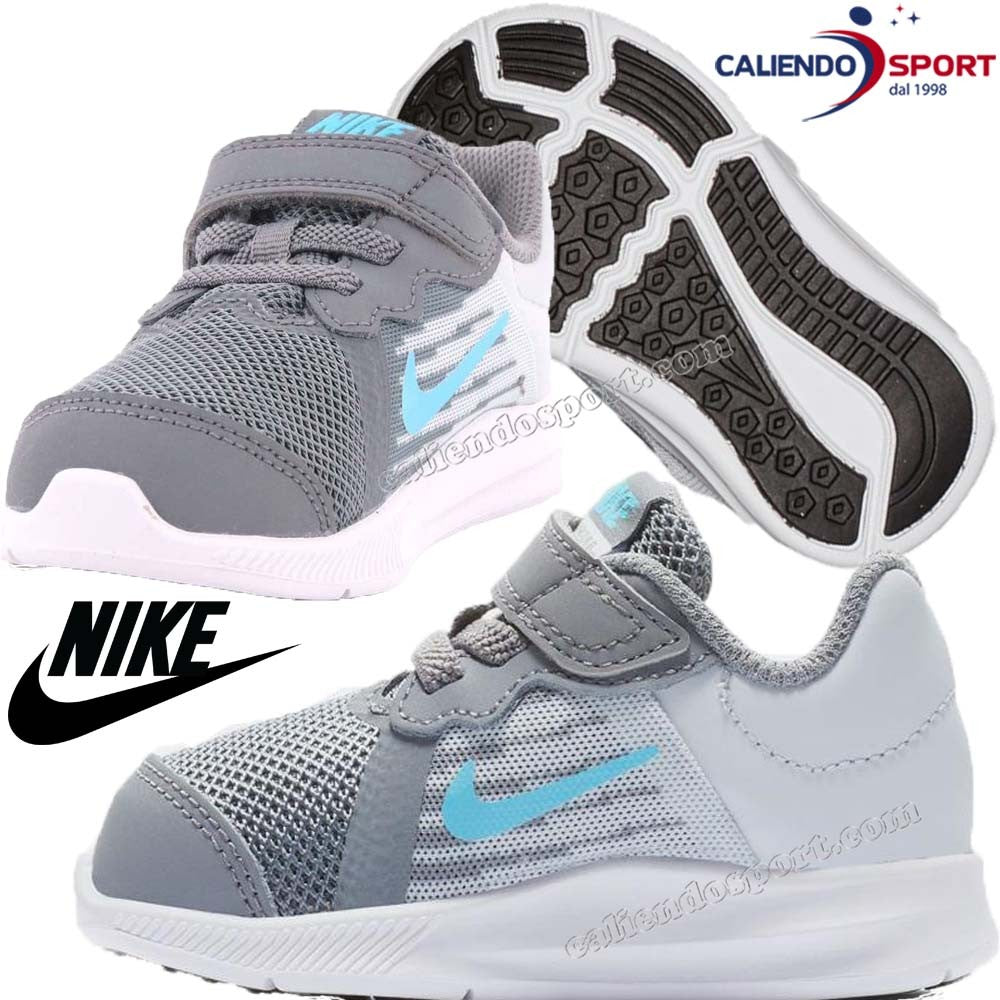 NIKE KIDS SHOES 922856 012 GREY DOWNSHIF TER TDV