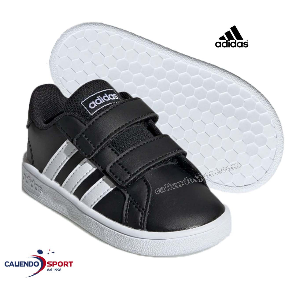 ADIDAS EF0117 GRAND COURT VELCRO CHILDREN'S SHOES – Caliendosport