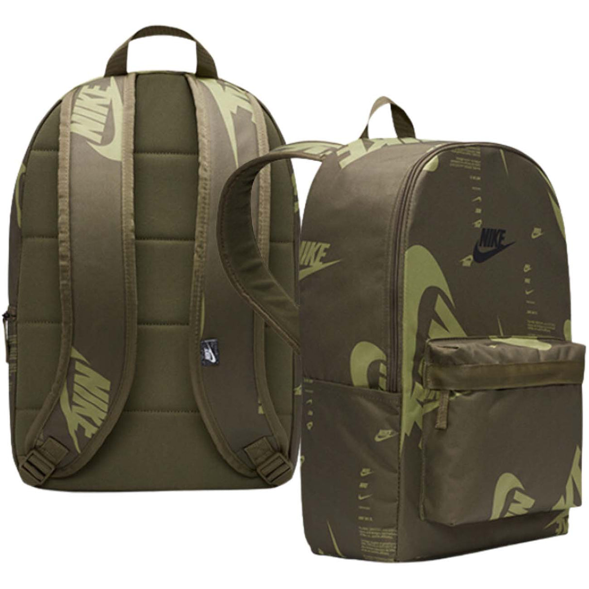 SAC À DOS UNISEXE VERT NIKE DQ5956 HERITAGE 222 LITRES