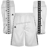 KAPPA BANDA 30300V0 SNAPSWELL SHORTS WITH BUTTONS BLACK YELLOW WHITE