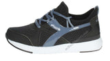 WOMEN'S SHOES Diadora 173748 T3CH RUN WN 55111 BORDO'80008 BLACK SNEAKER