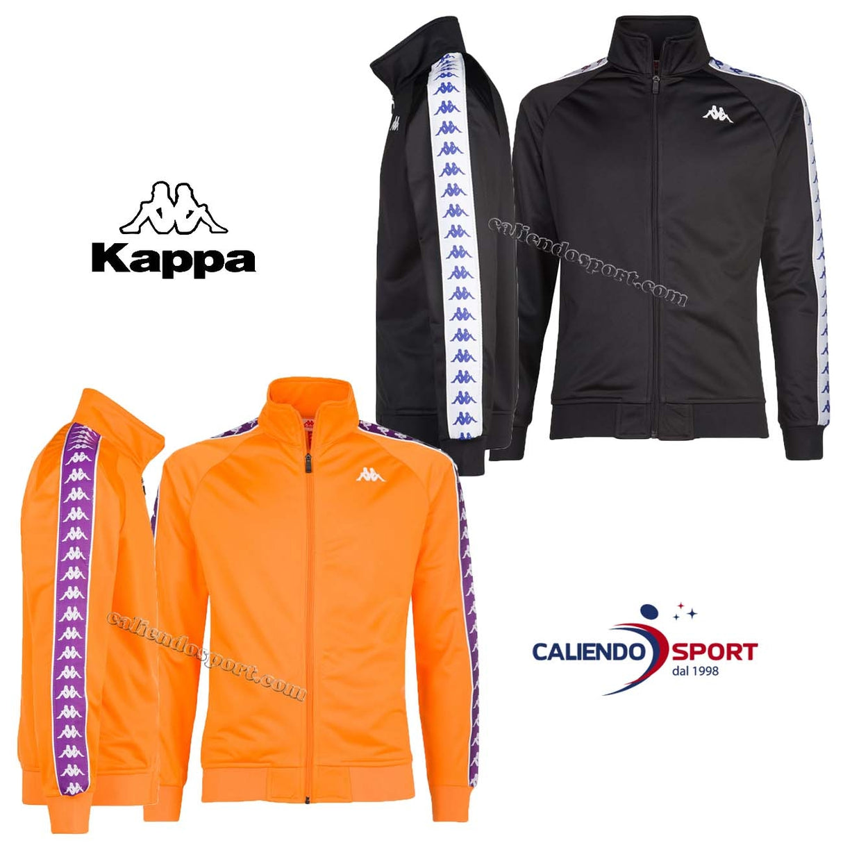 FELPA GIACCA KAPPA 222 BANDA 301EFU0 C99 F54 ANNISTON SLIM