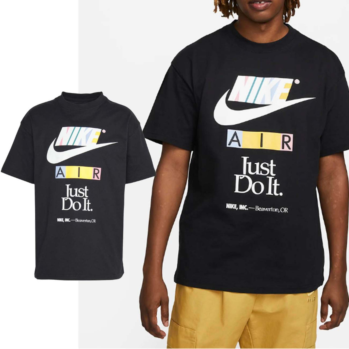 T-SHIRT NIKE FB9778 010 SPORTWEAR MAX90 NERO