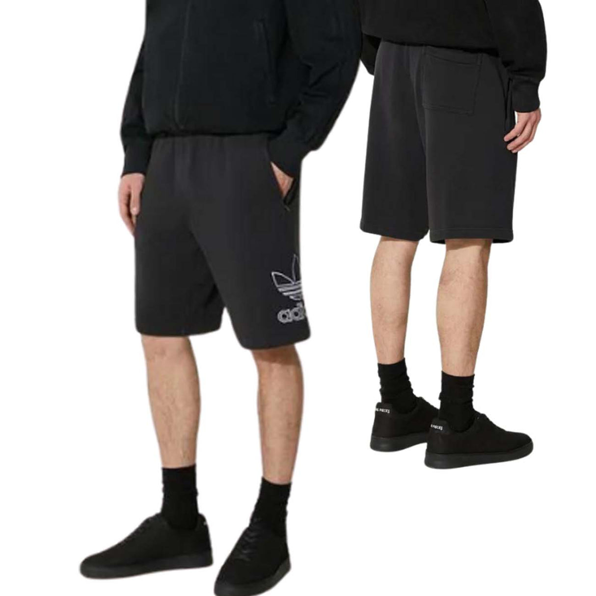 PANTALONCINO ADIDAS IU2370 ADICOLOR NERO