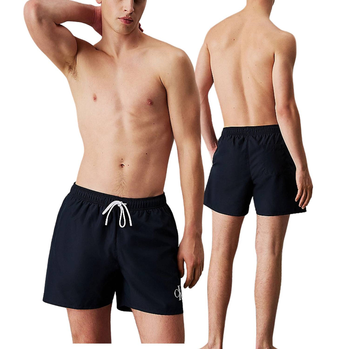 COSTUME CALVIN KLEIN KM0KM01101-BEH MONOGRAM NERO