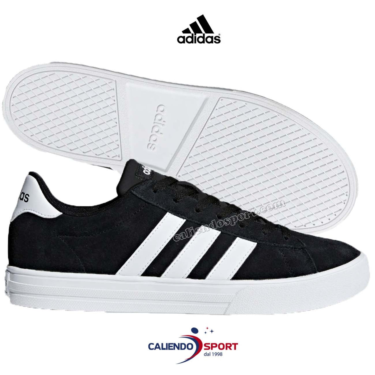 CHAUSSURES ADIDAS DB0273 ESSENTIALS DAILY 2.0 NOIRES POUR HOMMES