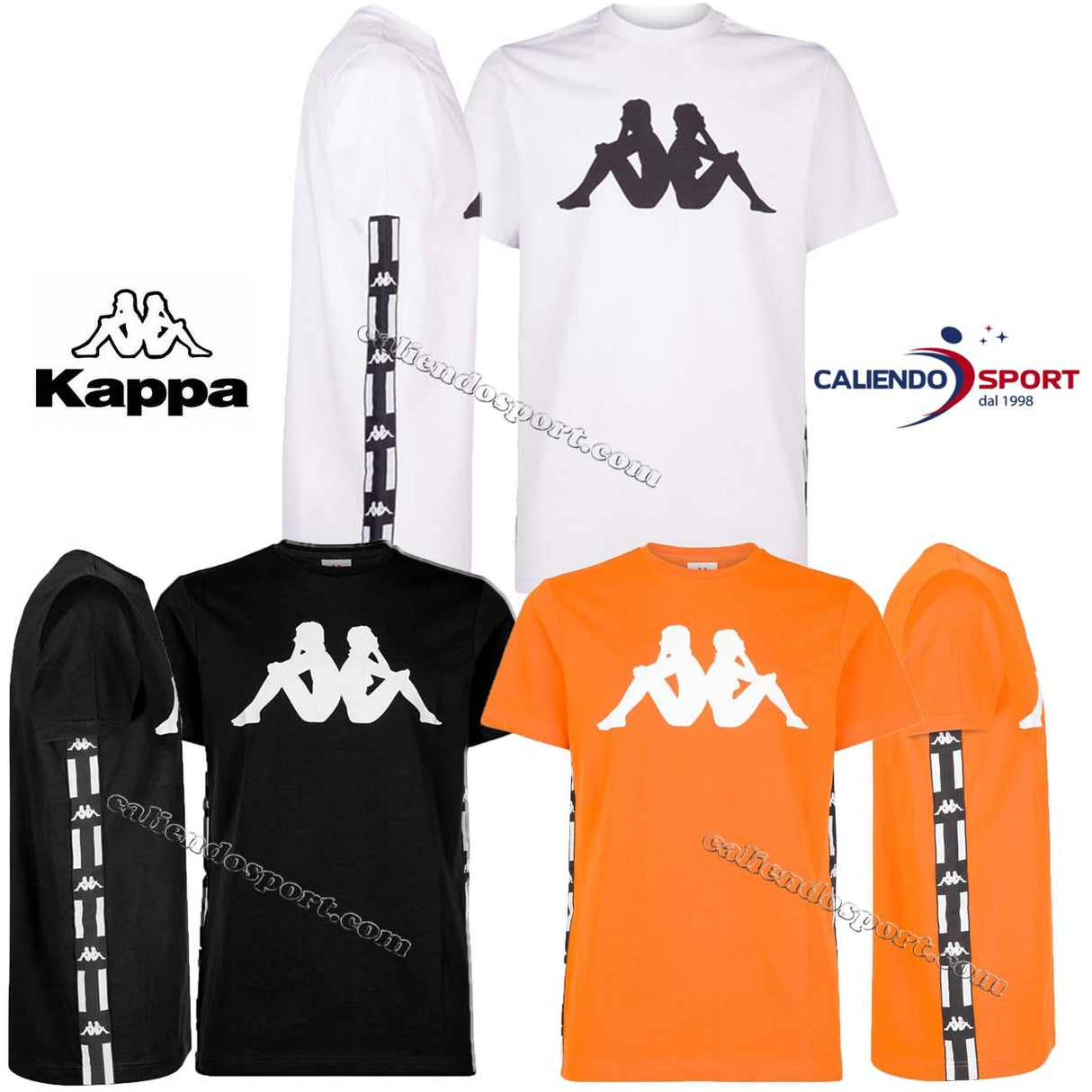 T-SHIRT KAPPA 304VSL0 901 905 AUTHENTIC LA BARWA 2