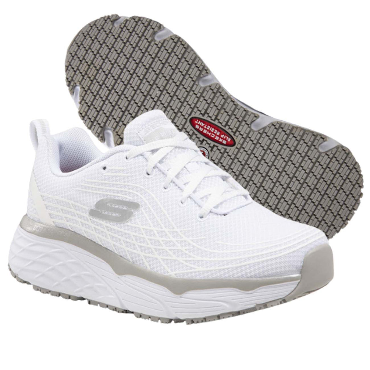 CHAUSSURES SKECHERS 108016 ECWHT ELITE SR BLANCHES