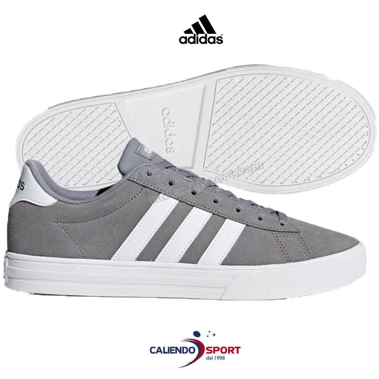 ADIDAS MEN'S DB0156 E DAILY SPORT GREY SHOES – Caliendosport